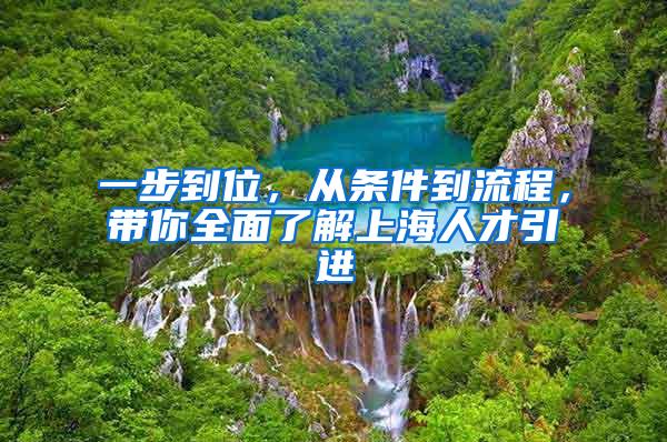 一步到位，从条件到流程，带你全面了解上海人才引进