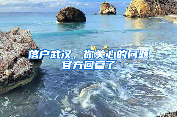 落户武汉，你关心的问题官方回复了