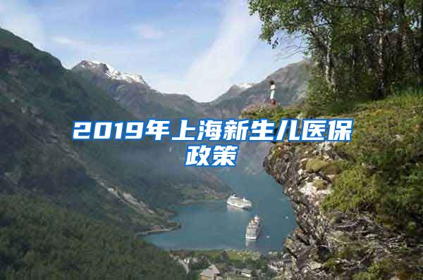 2019年上海新生儿医保政策