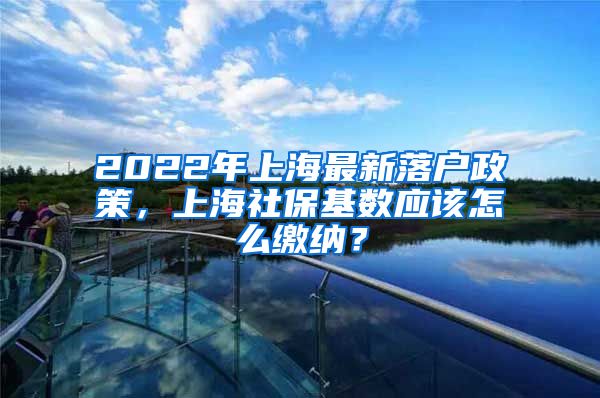 2022年上海最新落户政策，上海社保基数应该怎么缴纳？