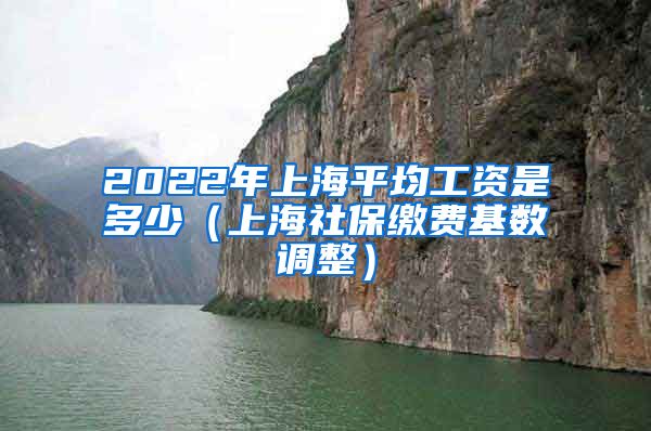 2022年上海平均工资是多少（上海社保缴费基数调整）