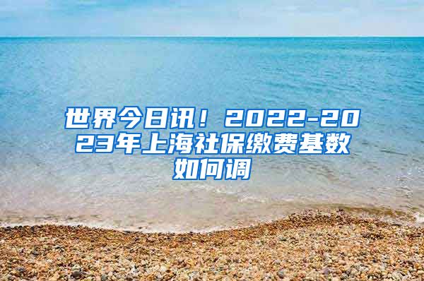 世界今日讯！2022-2023年上海社保缴费基数如何调