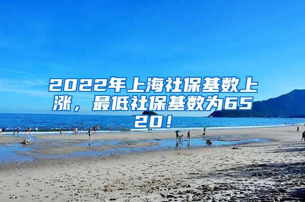 2022年上海社保基数上涨，最低社保基数为6520！