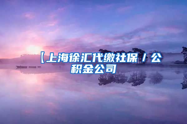 【上海徐汇代缴社保／公积金公司