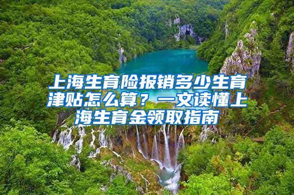 上海生育险报销多少生育津贴怎么算？一文读懂上海生育金领取指南