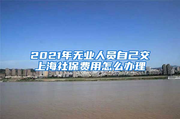 2021年无业人员自己交上海社保费用怎么办理