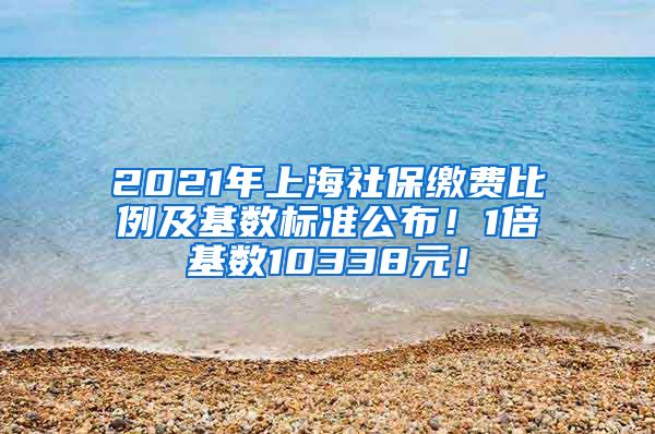 2021年上海社保缴费比例及基数标准公布！1倍基数10338元！