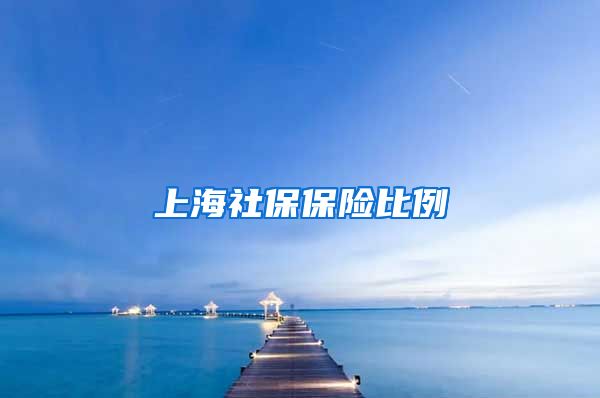 上海社保保险比例