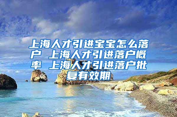 上海人才引进宝宝怎么落户 上海人才引进落户概率 上海人才引进落户批复有效期