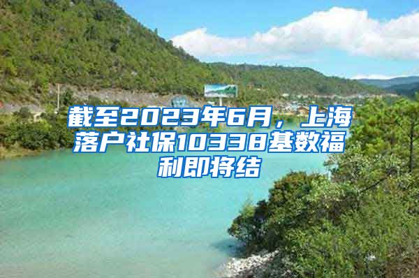 截至2023年6月，上海落户社保10338基数福利即将结