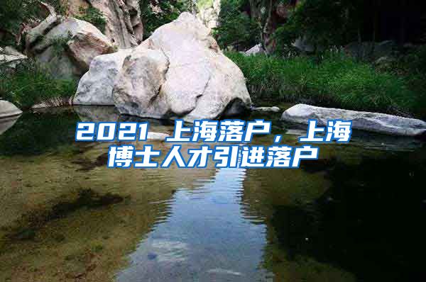 2021 上海落户，上海博士人才引进落户