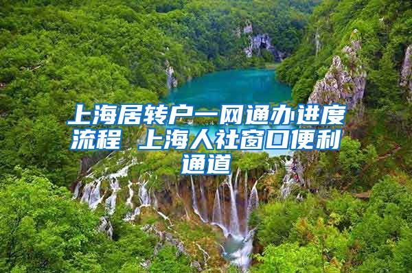 上海居转户一网通办进度流程 上海人社窗口便利通道