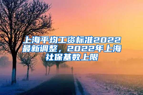 上海平均工资标准2022最新调整，2022年上海社保基数上限