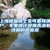 上海应届硕士生可直接落户，专家预计将推高录取线和购房需求