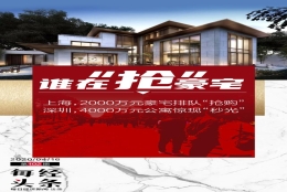 上海2000万元豪宅排队“抢”，深圳4000万级公寓“秒光”！谁在买？