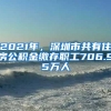 2021年，深圳市共有住房公积金缴存职工706.95万人