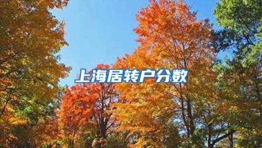 上海居转户分数