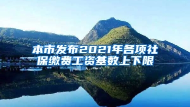 本市发布2021年各项社保缴费工资基数上下限