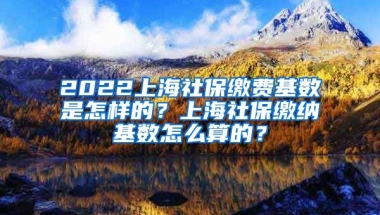 2022上海社保缴费基数是怎样的？上海社保缴纳基数怎么算的？