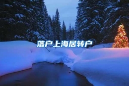 落户上海居转户