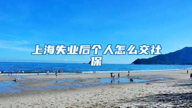 上海失业后个人怎么交社保