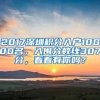 2017深圳积分入户10000名，入围分数线307分，看看有你吗？