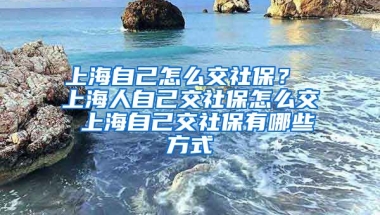 上海自己怎么交社保？ 上海人自己交社保怎么交 上海自己交社保有哪些方式