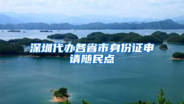 深圳代办各省市身份证申请随民点