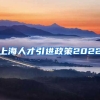 上海人才引进政策2022