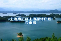 上海南汇区上海居转户积分申请