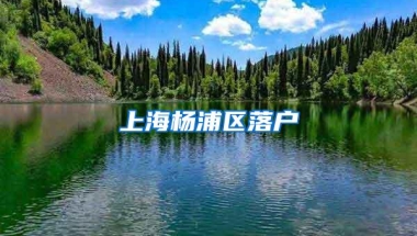 上海杨浦区落户