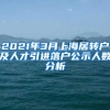 2021年3月上海居转户及人才引进落户公示人数分析