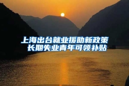 上海出台就业援助新政策 长期失业青年可领补贴