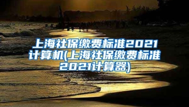 上海社保缴费标准2021计算机(上海社保缴费标准2021计算器)