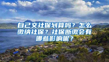 自己交社保划算吗？怎么缴纳社保？社保断缴会有哪些影响呢？