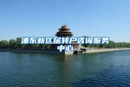 浦东新区居转户咨询服务中心