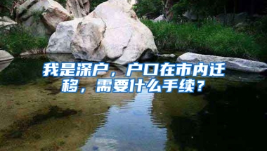 我是深户，户口在市内迁移，需要什么手续？