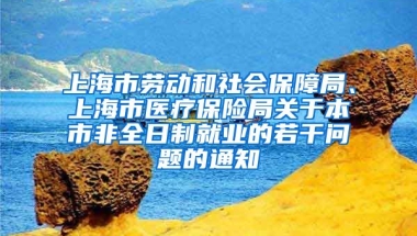 上海市劳动和社会保障局、上海市医疗保险局关于本市非全日制就业的若干问题的通知