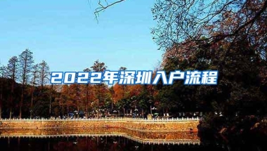 2022年深圳入户流程