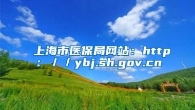 上海市医保局网站：http：／／ybj.sh.gov.cn