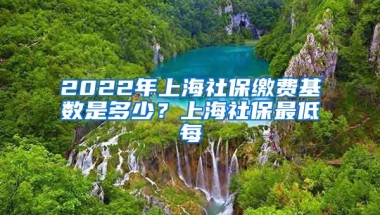 2022年上海社保缴费基数是多少？上海社保最低每