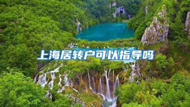 上海居转户可以指导吗