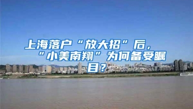 上海落户“放大招”后，“小美南翔”为何备受瞩目？