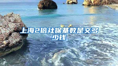 上海2倍社保基数是交多少钱