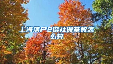 上海落户2倍社保基数怎么算