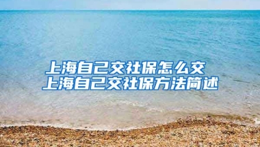 上海自己交社保怎么交 上海自己交社保方法简述