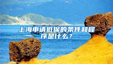 上海申请低保的条件和程序是什么？