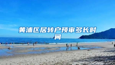 黄浦区居转户预审多长时间