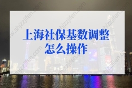 上海社保基数调整怎么操作？手把手教你