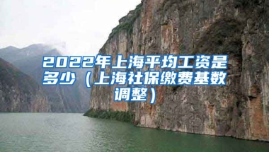 2022年上海平均工资是多少（上海社保缴费基数调整）